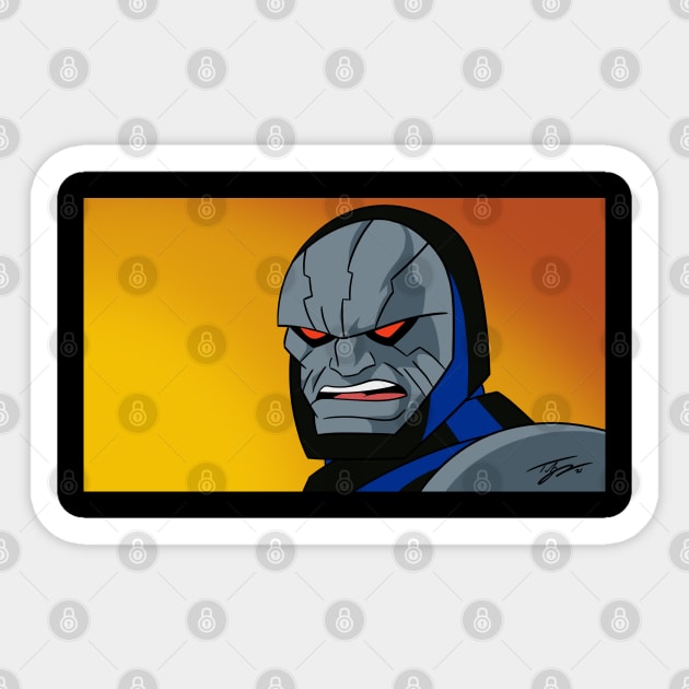 Darkseid Sticker by Tuckerjoneson13